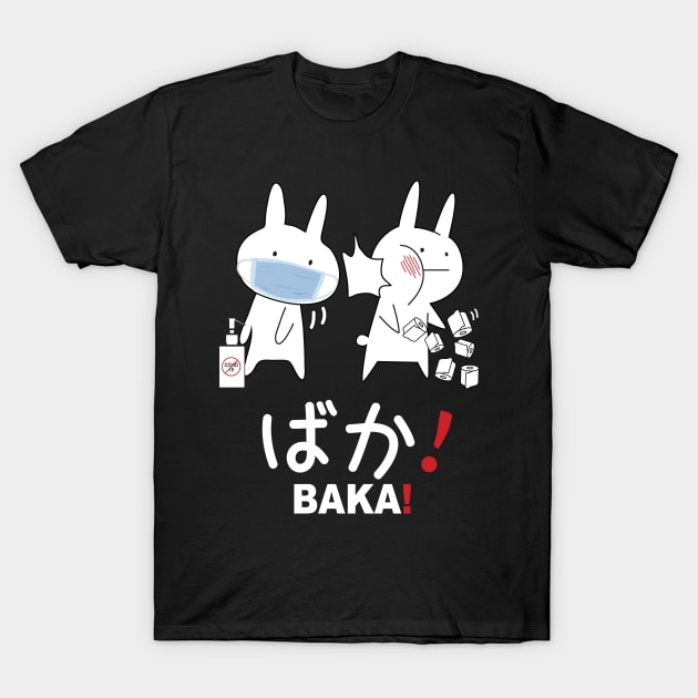 Anime Baka Rabbit Slap Japanes T-Shirt by KiraT